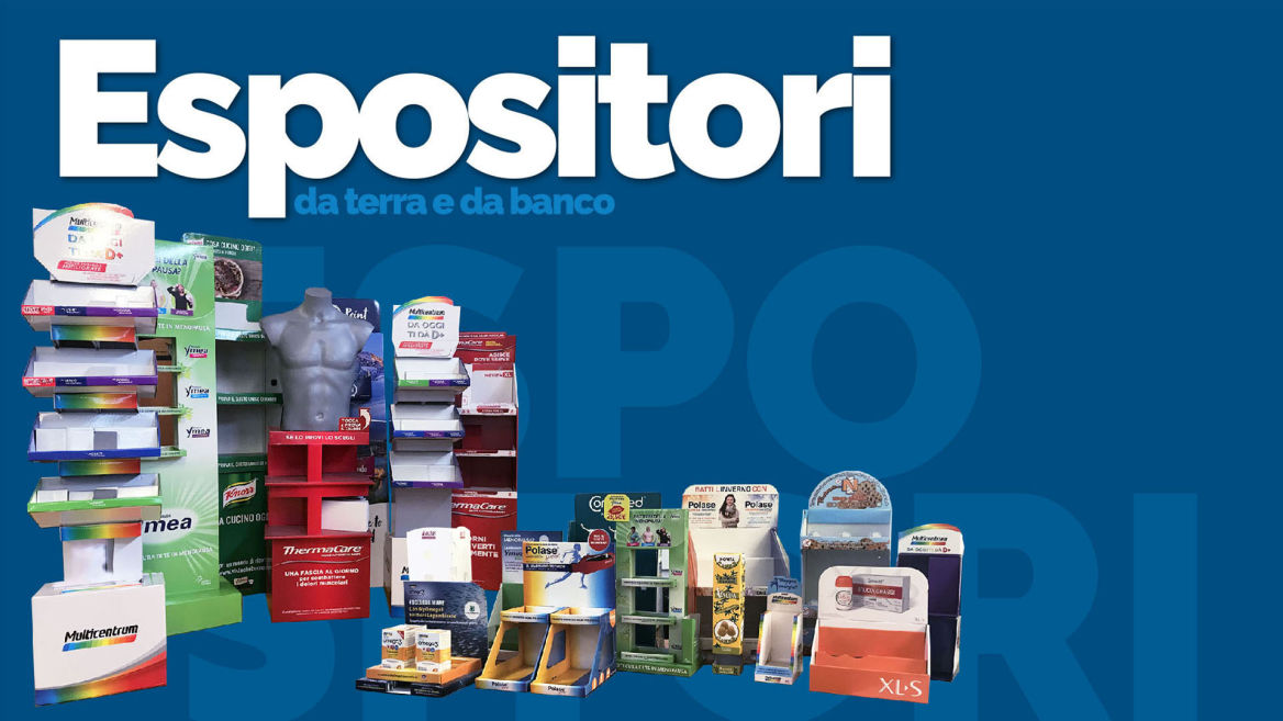 Espositori da terra e da banco Ponselè srl