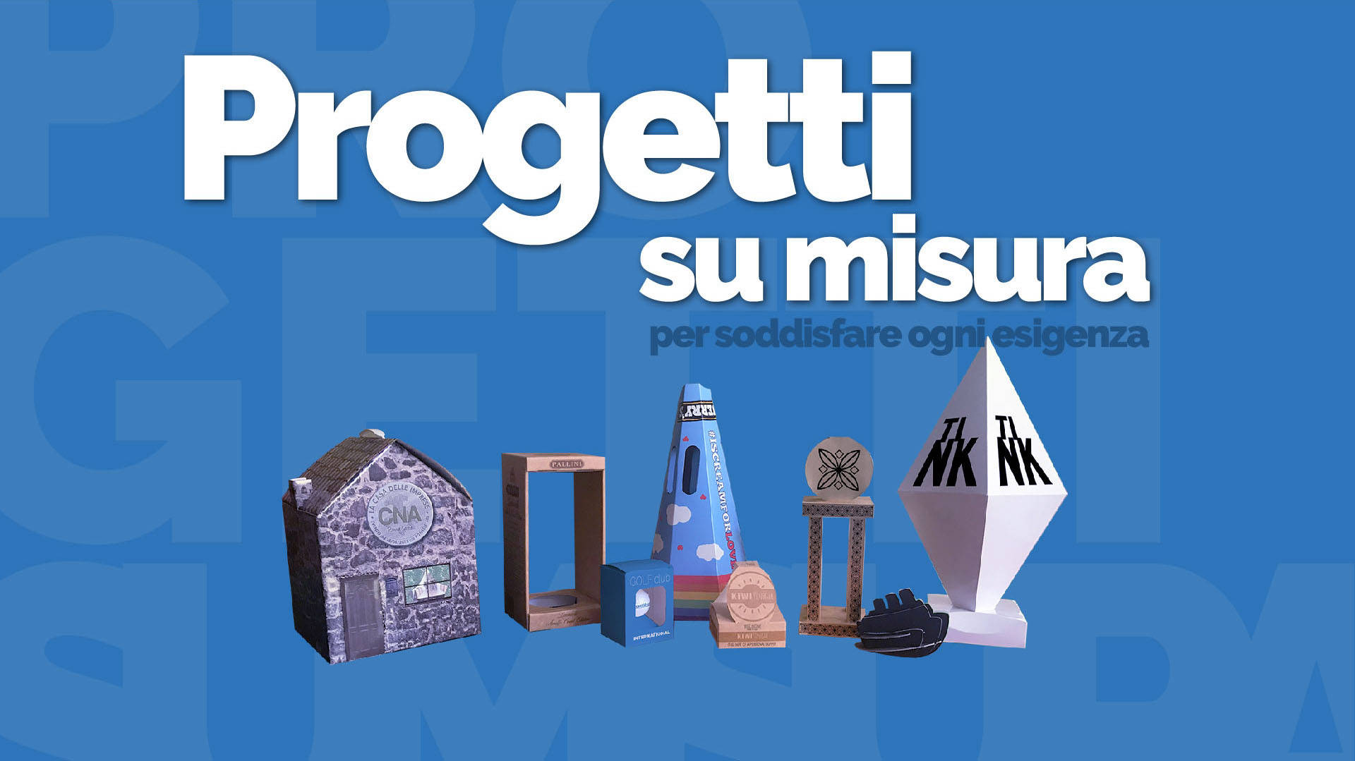 Progetti in cartotecnica su misura Ponselè Srl